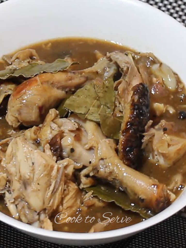 lechon manok paksiw